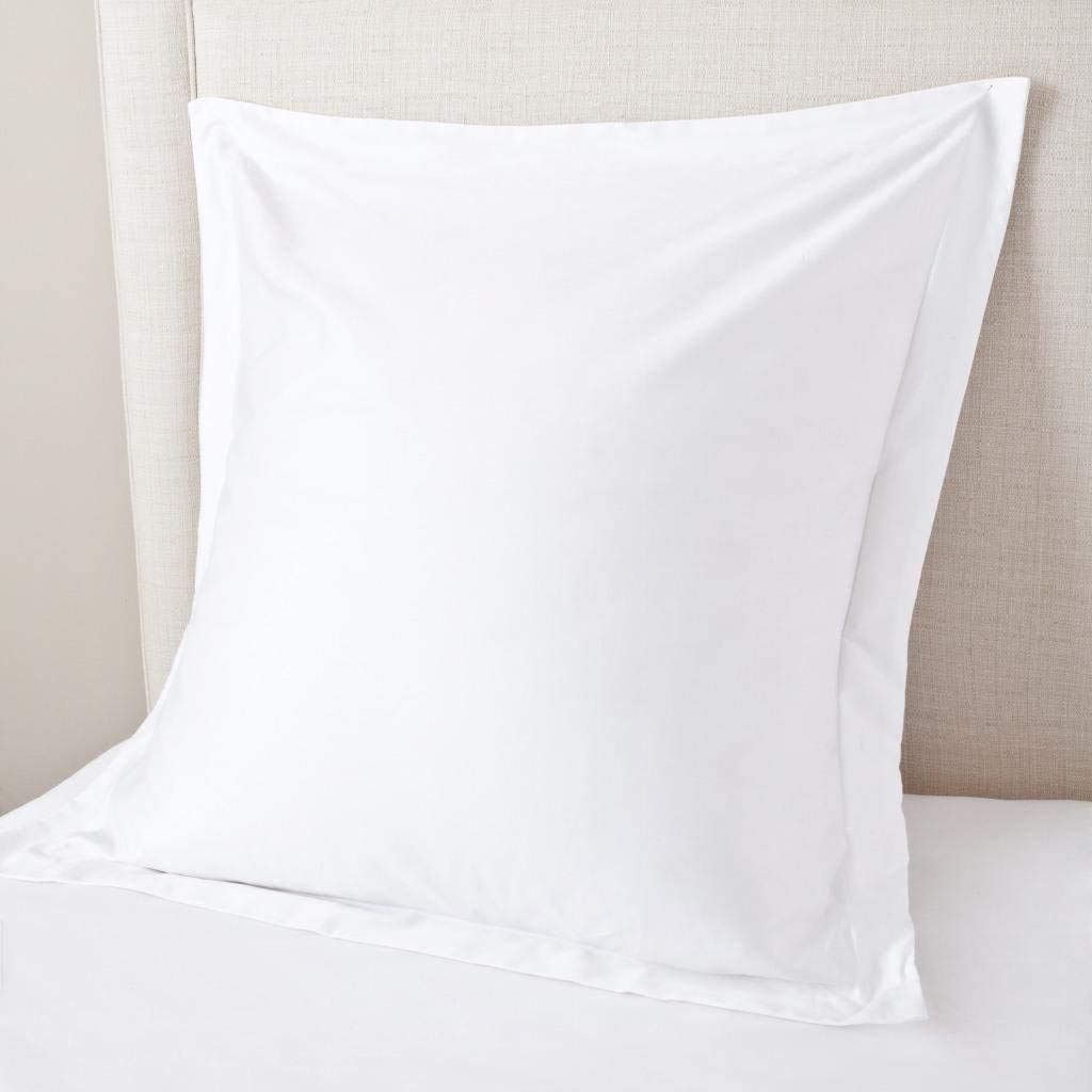 King Pillow Shams Set of 2 White Pillow Shams King Size 20x36 Pillow Covers 100% Egyptian Cotton 600 Thread Count Soft Skin Friendly Cushion Cover Cases Decorative Pillow Shams for Bed