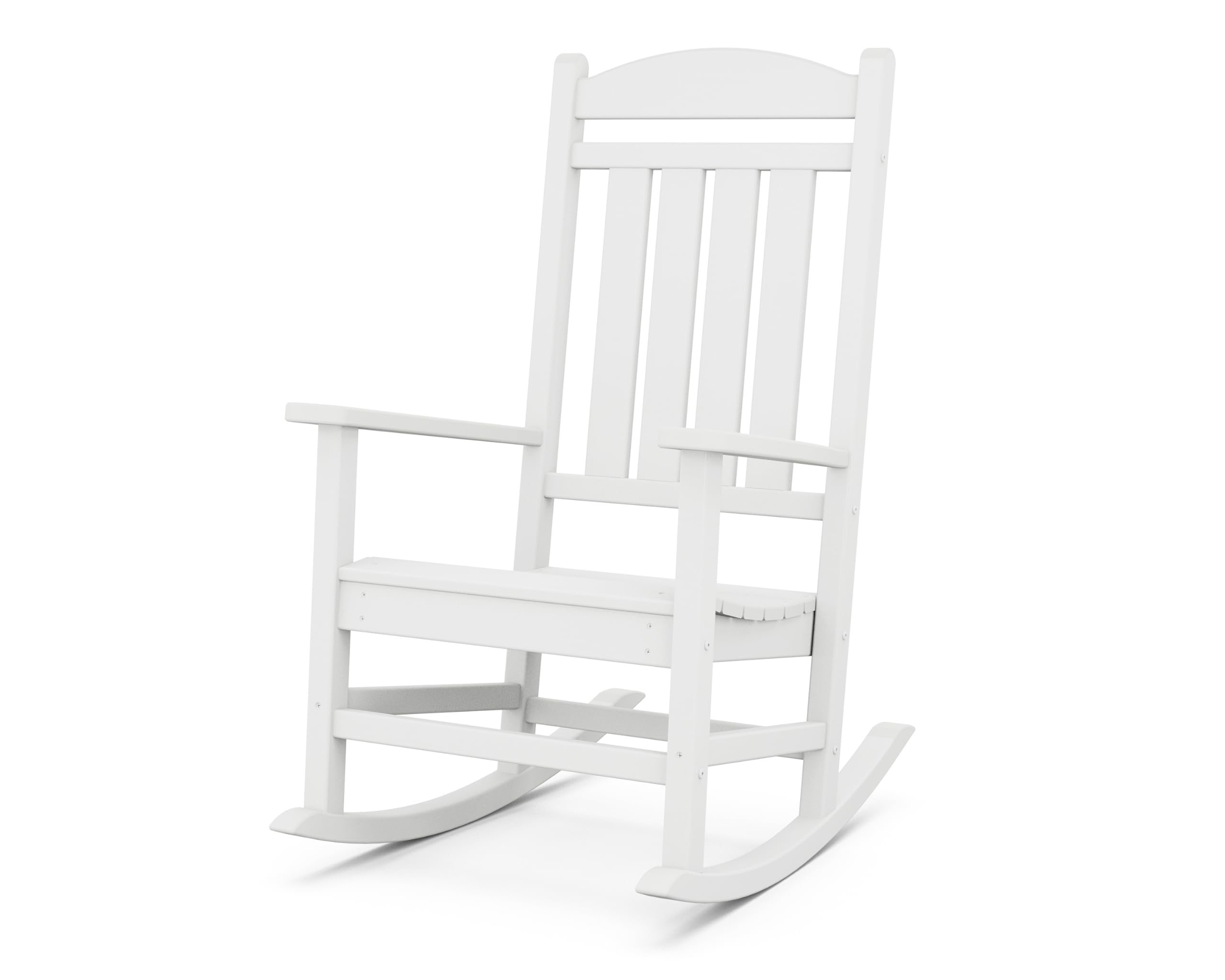 POLYWOOD Presidential Rocking Chair in Black