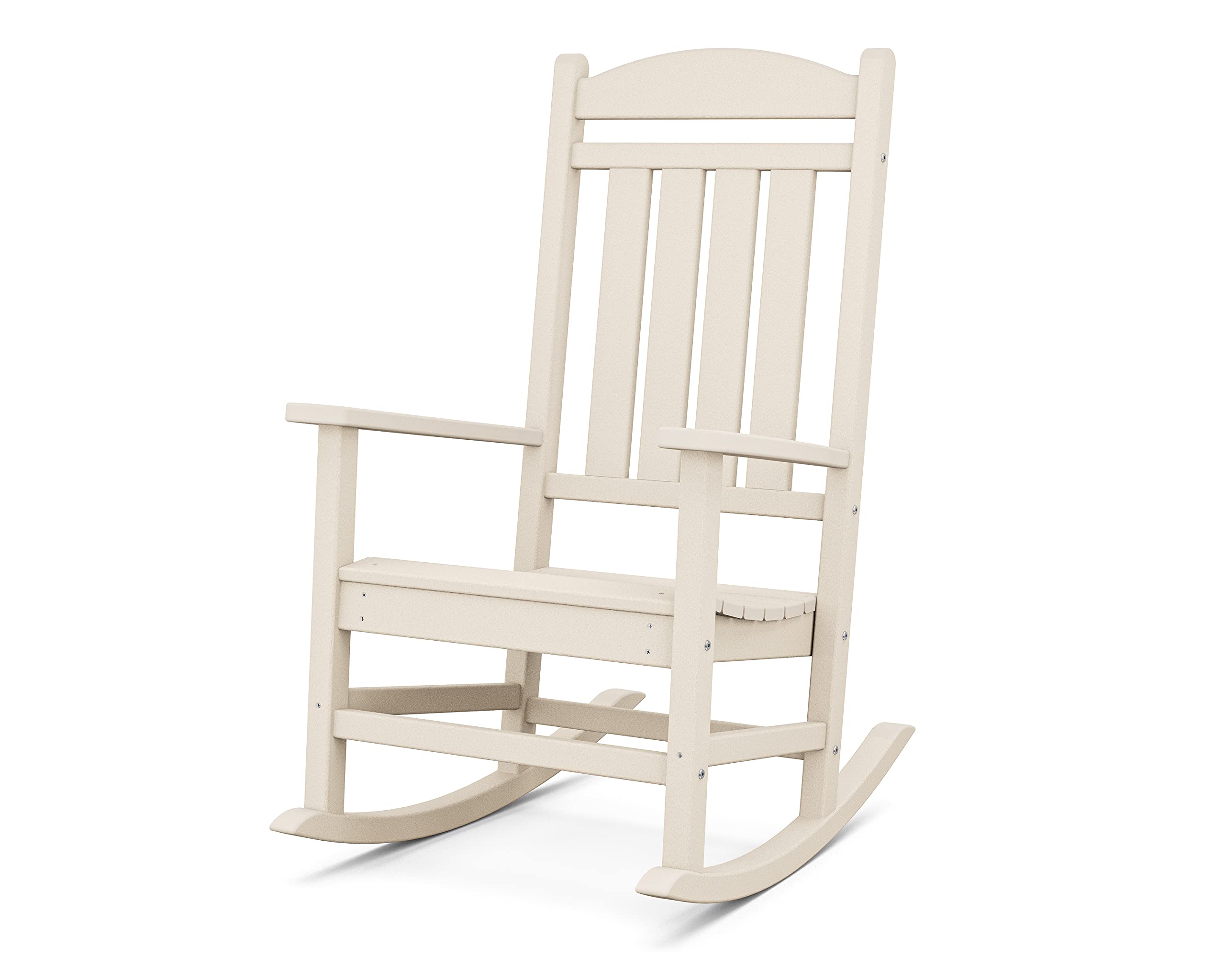 POLYWOOD Presidential Rocking Chair in Black
