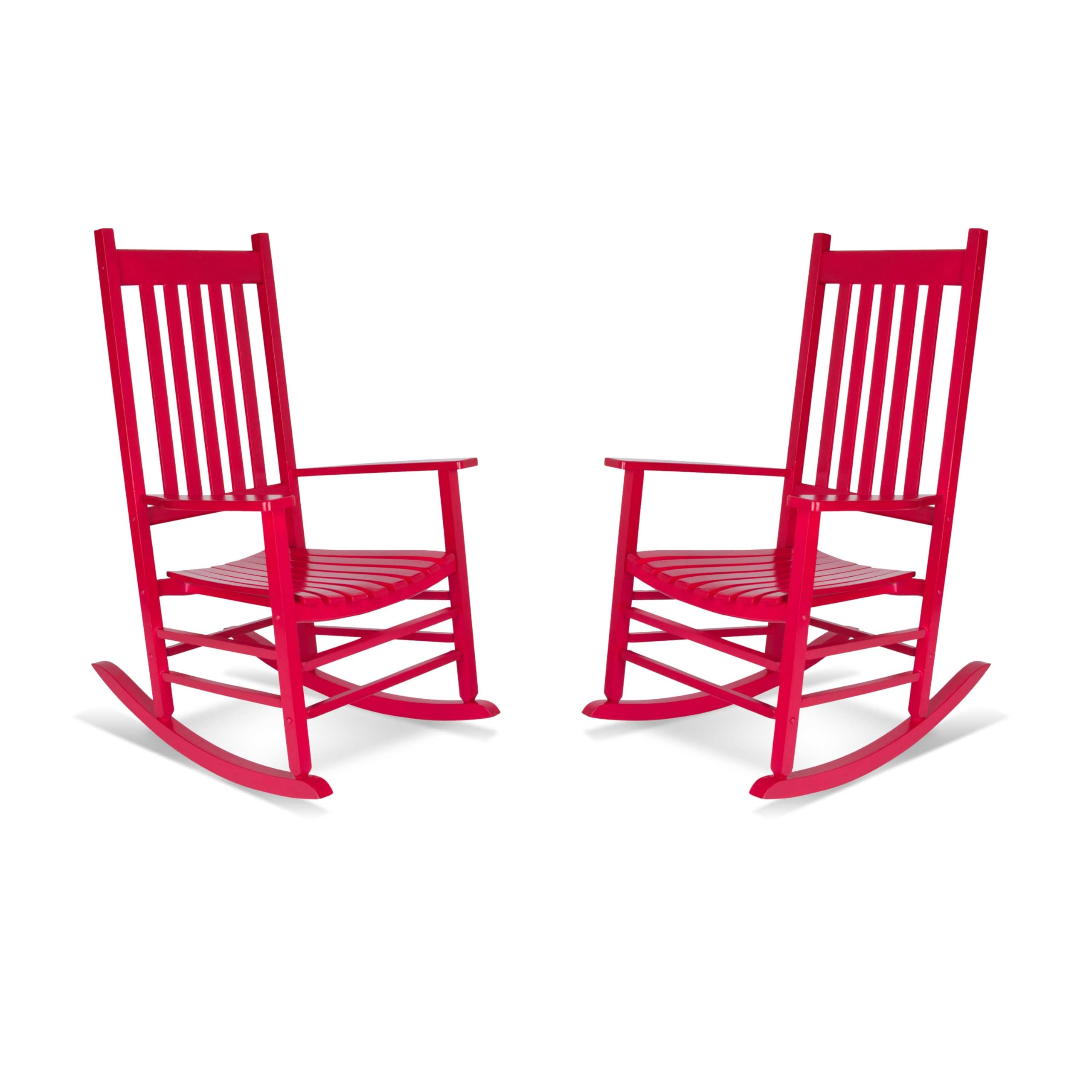 Shine Company Vermont Porch Rocker – Chili Pepper