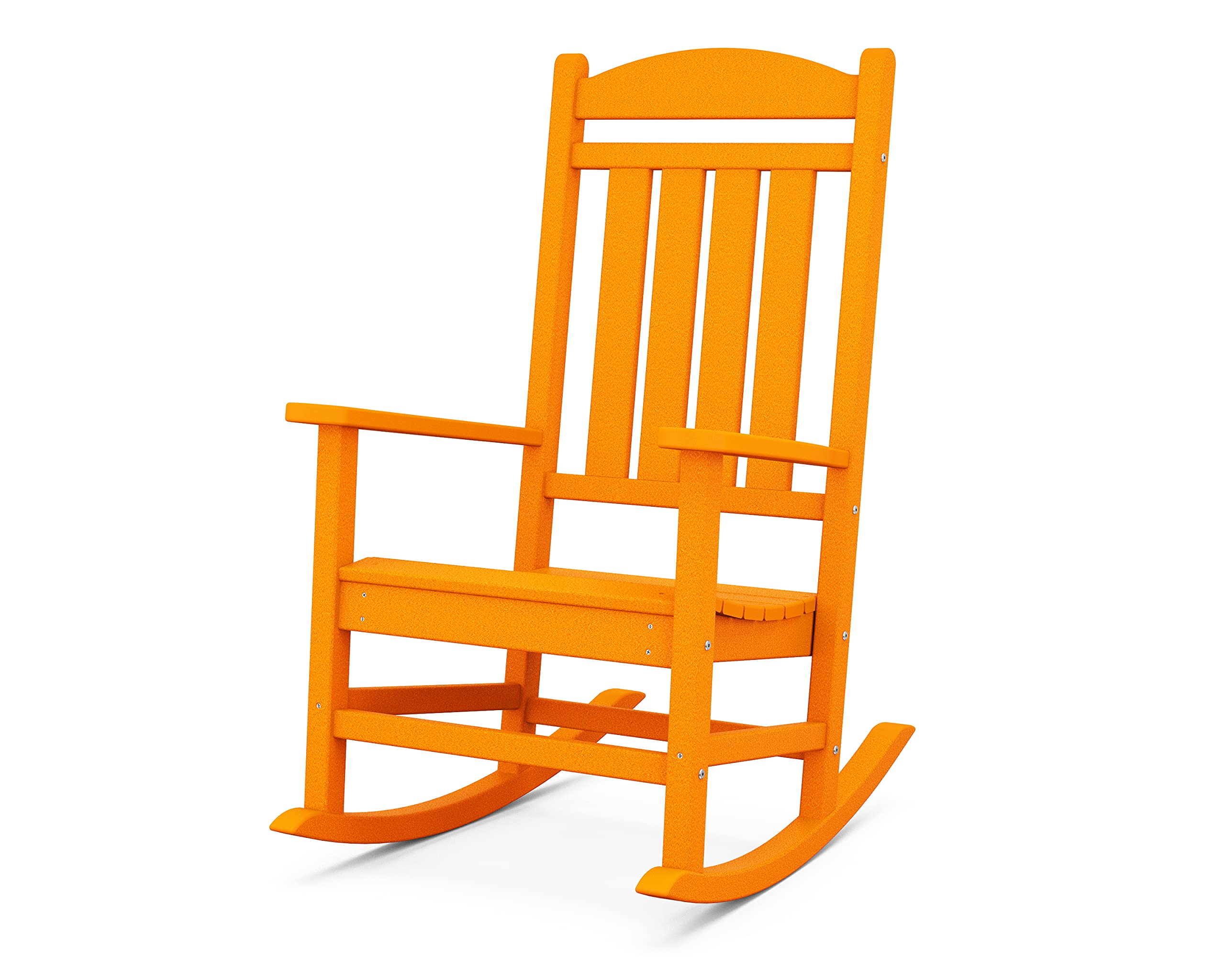 POLYWOOD Presidential Rocking Chair in Black