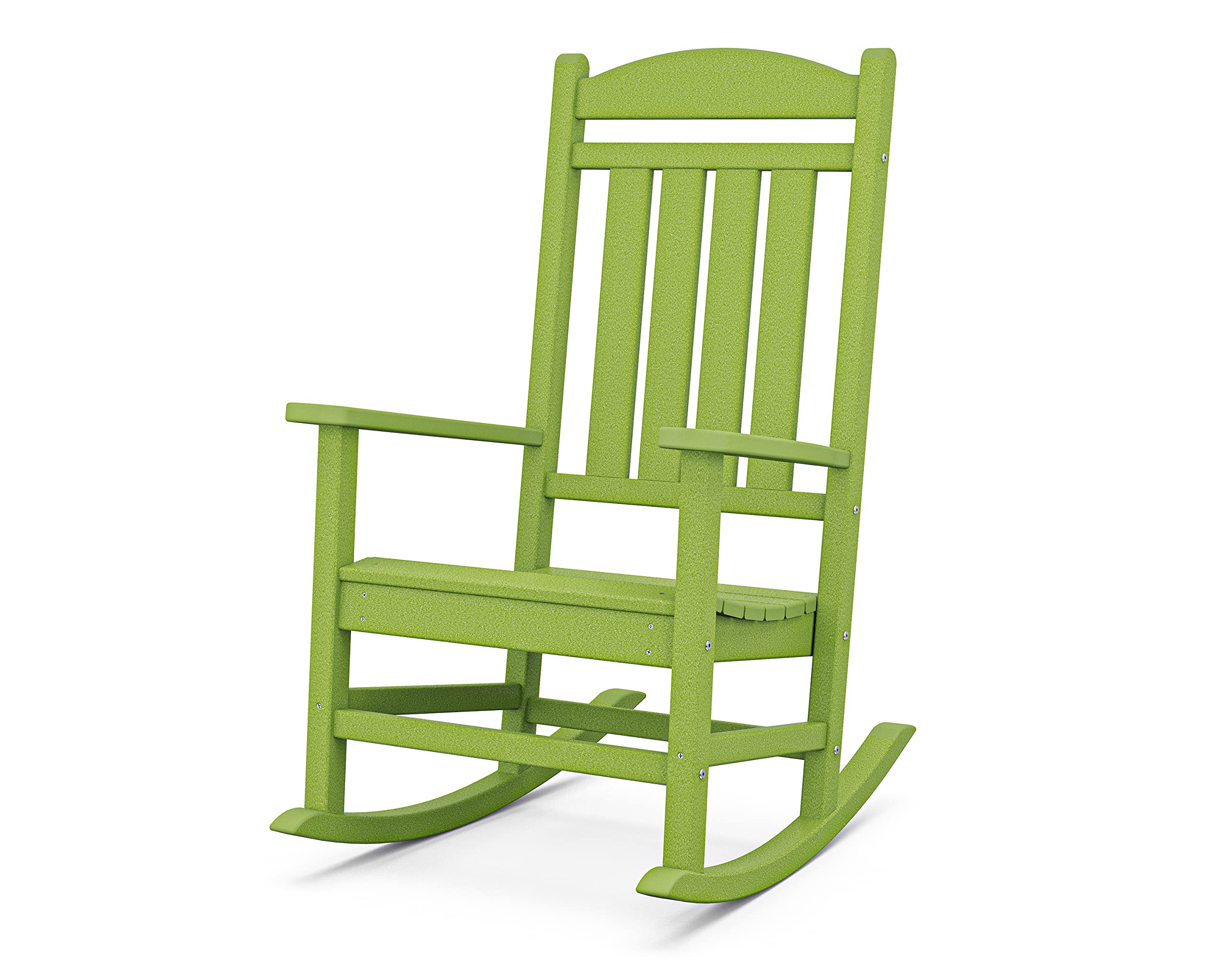 POLYWOOD Presidential Rocking Chair in Black
