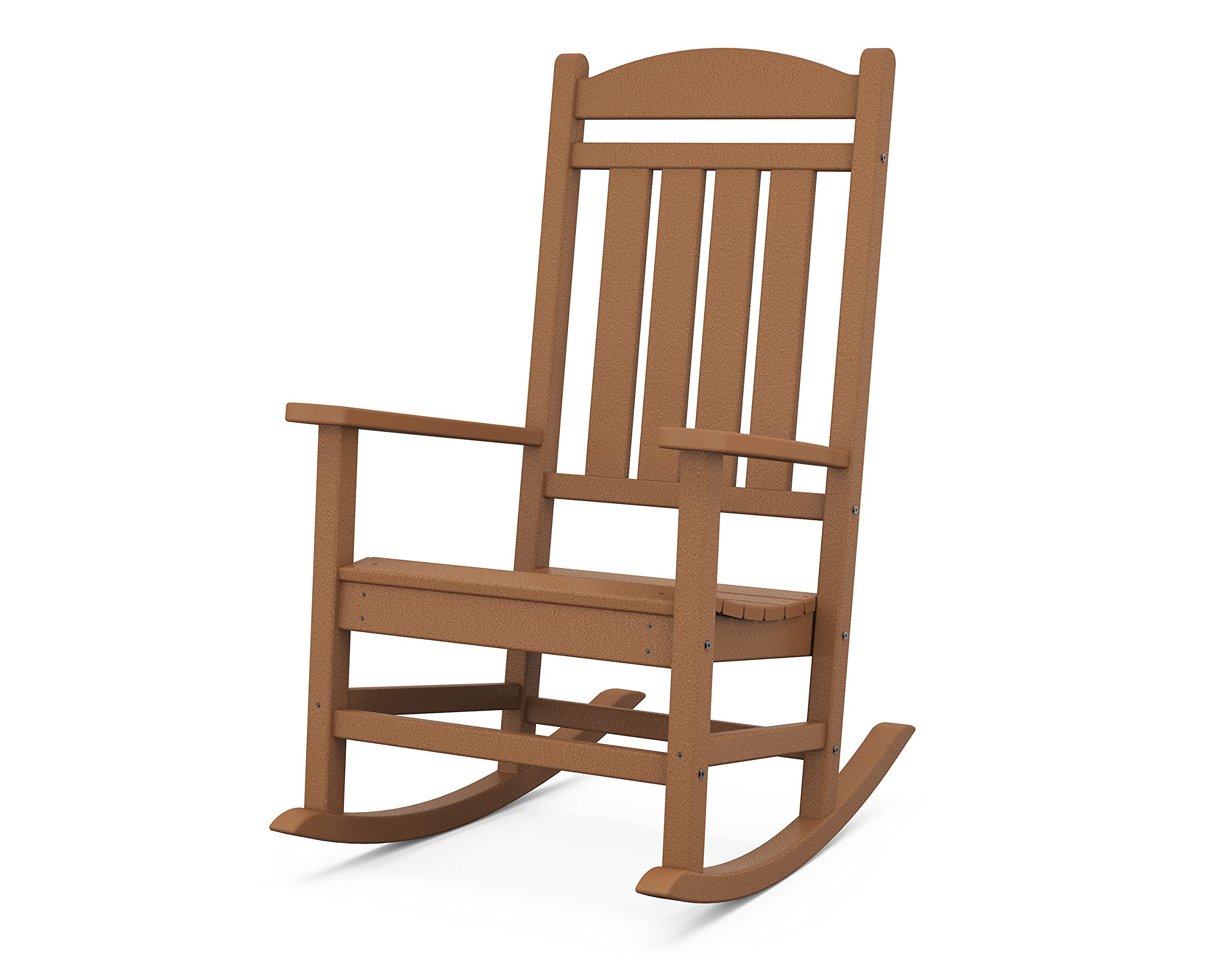 POLYWOOD Presidential Rocking Chair in Black